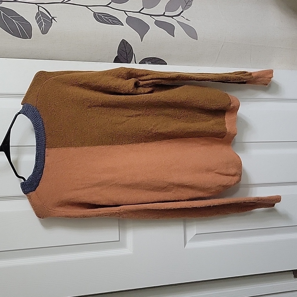 Madewell Colorblock Alpaca/Wool Blend Sweater - Picture 5 of 5